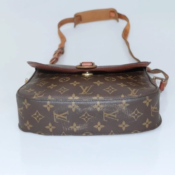 LOUIS VUITTON Monogram Monogram Saint Cloud GM Shoulder Bag M51242 Auth 141085 - Picture 7 of 16